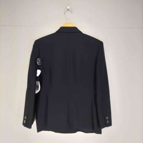 バーバリーズ BURBERRYS CASHMERE&WOOL カシミヤ混 ダブルジャケット スカート セットアップ レディース 9AR