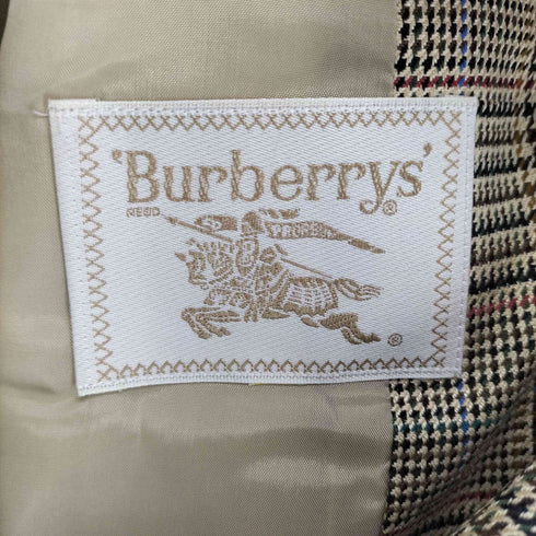 バーバリーズ BURBERRYS グレンチェック ダブルジャケット スカート セットアップ レディース 7AR