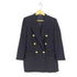 アクアスキュータム AQUASCUTUM 紺ブレ 金釦 ダブルブレスト テーラードジャケット レディース 7