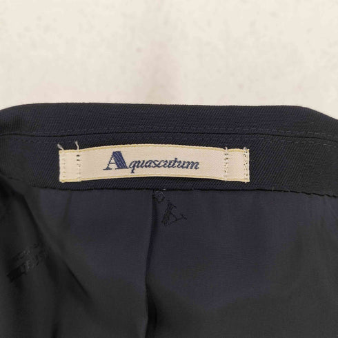 アクアスキュータム AQUASCUTUM 紺ブレ 金釦 ダブルブレスト テーラードジャケット レディース 7