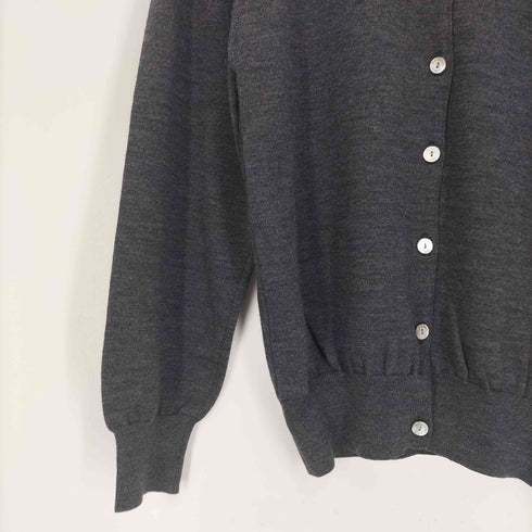 アクアスキュータム AQUASCUTUM クルーネック ウールカーディガン レディース 9