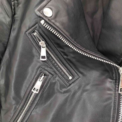 ザラ ZARA フェイクレザージャケット レディース L