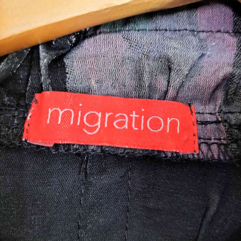 MIGRATION シアードローコードシャツワンピース レディース