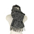 ソニアリキエル SONIA RYKIEL CASHMERE&WOOL カシミヤ混 ヒョウ柄 マフラー レディース