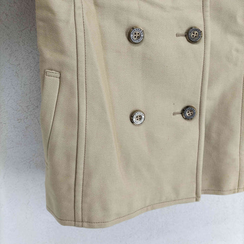 バーバリーブルーレーベル BURBERRY BLUE LABEL 裏地ノヴァチェックピーコート レディース 38