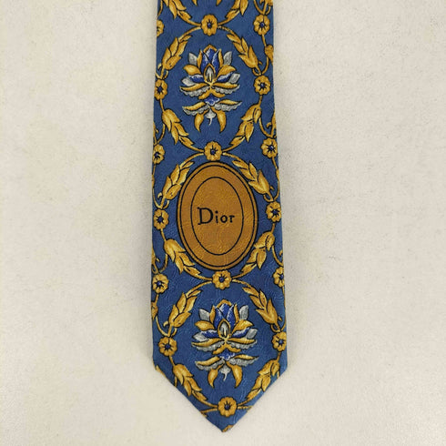 クリスチャンディオール Christian Dior MONSIEUR 総柄シルクネクタイ メンズ
