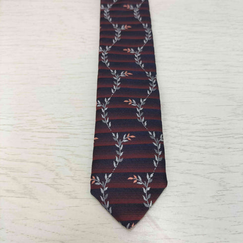 イヴサンローラン Yves Saint Laurent 総柄シルクネクタイ メンズ