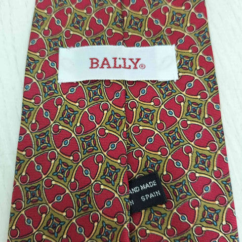 バリー BALLY 総柄ネクタイ メンズ