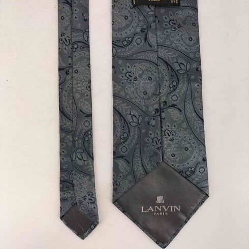 ランバン パリ LANVIN PARIS 総柄シルクネクタイ メンズ