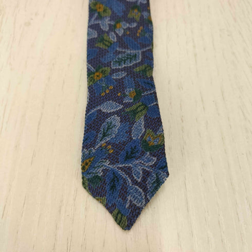 ランバン パリ LANVIN PARIS 総柄シルクネクタイ メンズ