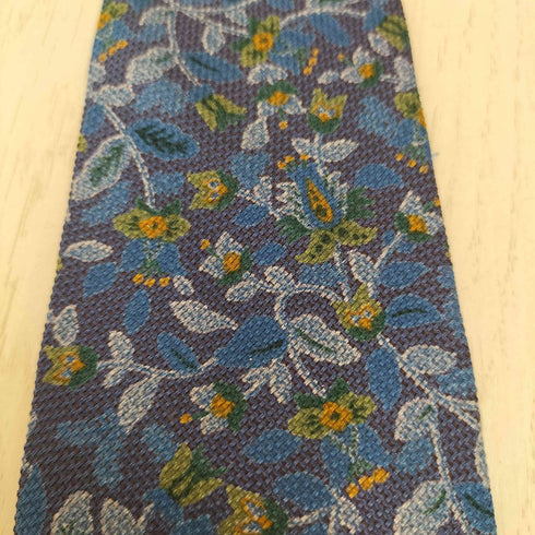 ランバン パリ LANVIN PARIS 総柄シルクネクタイ メンズ