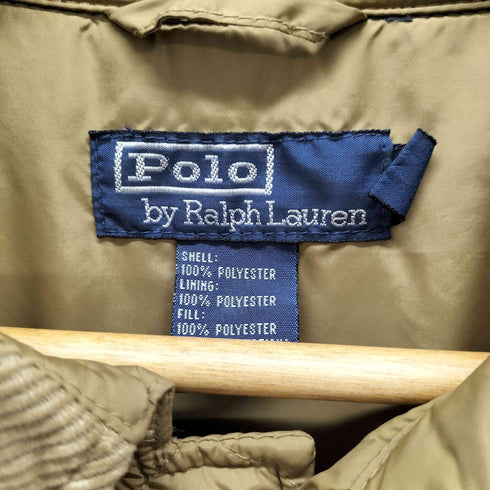 ポロバイラルフローレン Polo by RALPH LAUREN 襟/袖 コーデュロイ チンスト ハンティング キルティングジャケット メンズ import:L