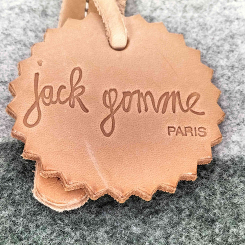 ジャックゴム JACK GOMME チェック柄 フェルト トートバッグ レディース