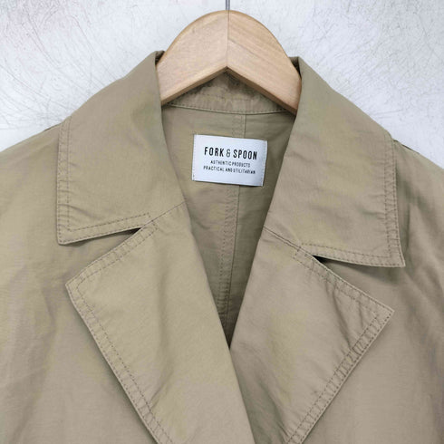 フォークアンドスプーン FORK&SPOON 24SS オーバーライトミドルコート レディース ONE SIZE