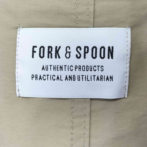フォークアンドスプーン FORK&SPOON 24SS オーバーライトミドルコート レディース ONE SIZE