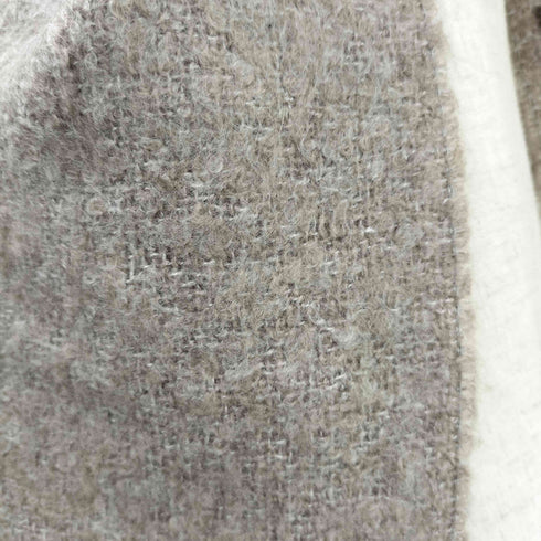 エーグル AIGLE フランス製 モヘア20%混フリンジマフラー メンズ