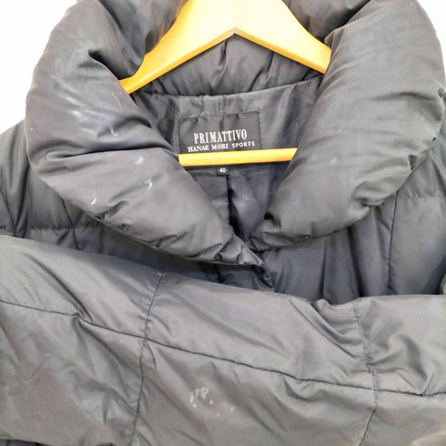 PRIMATTIVO HANAE MORI SPORTS ショールカラー ダウンコート レディース JPN:40