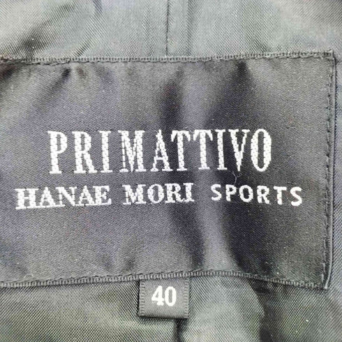 PRIMATTIVO HANAE MORI SPORTS ショールカラー ダウンコート レディース JPN:40