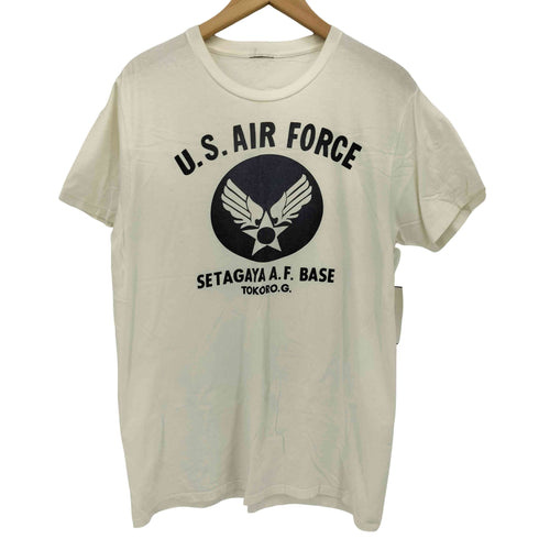 SETAGAYA BASE USAF プリント S/S クルーネック Tシャツ メンズ