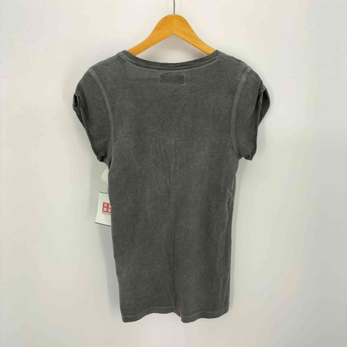 ディーゼル DIESEL 袖カットオフ ピグメント 加工 S/S Vネック カットソー Y2K メンズ