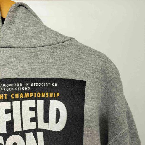マジェスティック MAJESTIC 90s 1991 USA製 Mike Tyson × Evander Holyfield Hoodie タイトルマッチ パーカー メンズ import:L