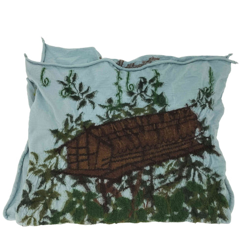 キャピタル KAPITAL 縮絨ウール ツリーハウス マフラー メンズ