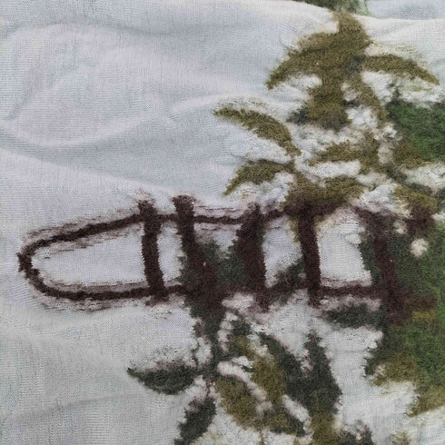 キャピタル KAPITAL 縮絨ウール ツリーハウス マフラー メンズ