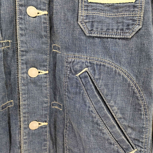 アダムエロペ Adam et Rope ヴィンテージ ディテール デニム ジャケット メンズ JPN:M