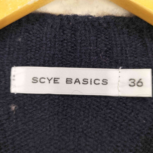 サイベーシックス SCYE BASICS ShetlandWoolCrewNeckSweater シェットランドウールクルーネックセーター レディース 36