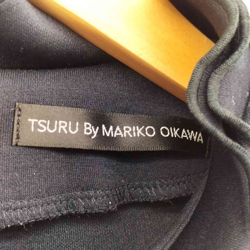 ツルバイマリコオイカワ Tsuru by Mariko Oikawa 24SS Nerine フリルトップス ジャージー素材 レディース FREE