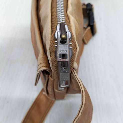 ポーター PORTER フリースタイル キャメル ウエストバッグ メンズ