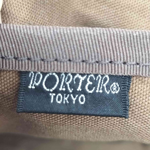 ポーター PORTER フリースタイル キャメル ウエストバッグ メンズ