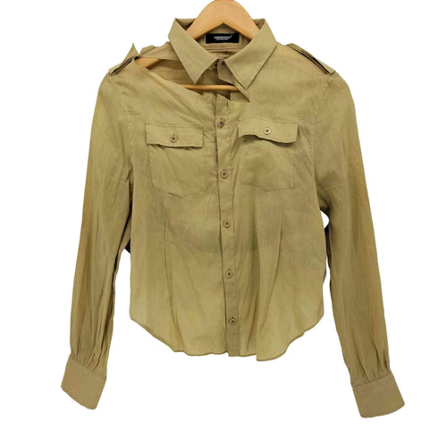 アンダーカバー UNDERCOVER 23SS カットアウト シャツ レディース JPN:2