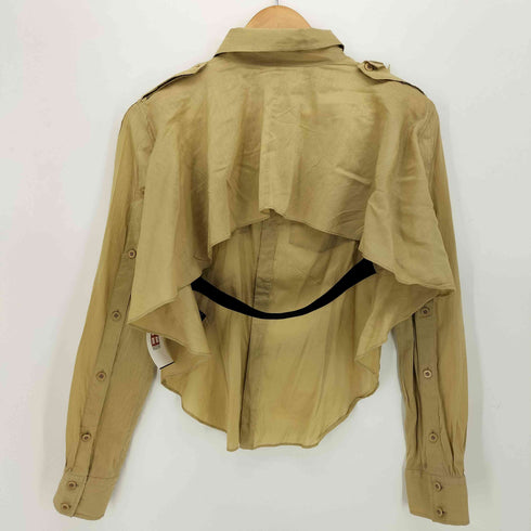 アンダーカバー UNDERCOVER 23SS カットアウト シャツ レディース JPN:2