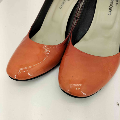 カロリナグレイサー CAROLINA GLASER グラデーション エナメル パンプス レディース 38