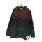 エルエルビーン L.L.Bean 80s 総柄 マルチカラー フーデッド ブランケットジャケット メンズ import:M