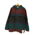 エルエルビーン L.L.Bean 80s 総柄 マルチカラー フーデッド ブランケットジャケット メンズ import:M