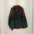 エルエルビーン L.L.Bean 80s 総柄 マルチカラー フーデッド ブランケットジャケット メンズ import:M