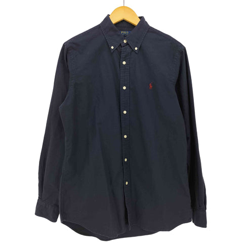 ポロラルフローレン POLO RALPH LAUREN ポニー 刺繍 オックスフォード L/S ボタンダウン シャツ メンズ import:M