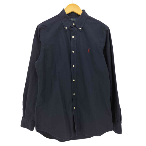 ポロラルフローレン POLO RALPH LAUREN ポニー 刺繍 オックスフォード L/S ボタンダウン シャツ メンズ import:M