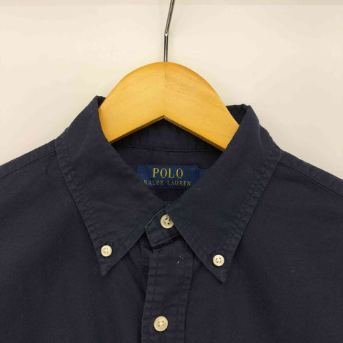 ポロラルフローレン POLO RALPH LAUREN ポニー 刺繍 オックスフォード L/S ボタンダウン シャツ メンズ import:M