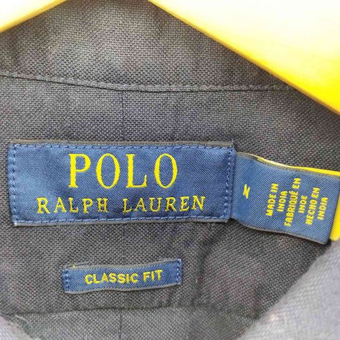 ポロラルフローレン POLO RALPH LAUREN ポニー 刺繍 オックスフォード L/S ボタンダウン シャツ メンズ import:M