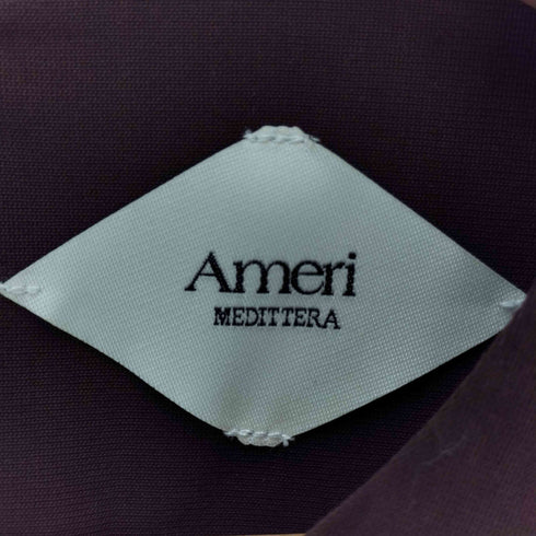 アメリ AMERI MEDI WASHABLE WAIST ROLL DRESS レディース JPN:M