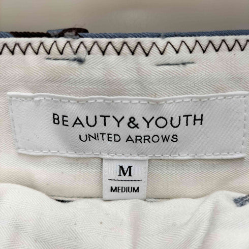 ビューティーアンドユースユナイテッドアローズ BEAUTY & YOUTH UNITED ARROWS プリント&ソリッド ワイドテーパード パンツ -ウォッシャブル- レディース JPN:M