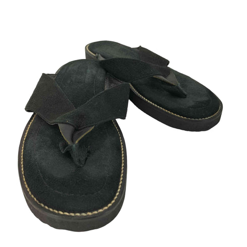 DELAY win&son 鹿革スエードレザー vibramソール サンダル メンズ