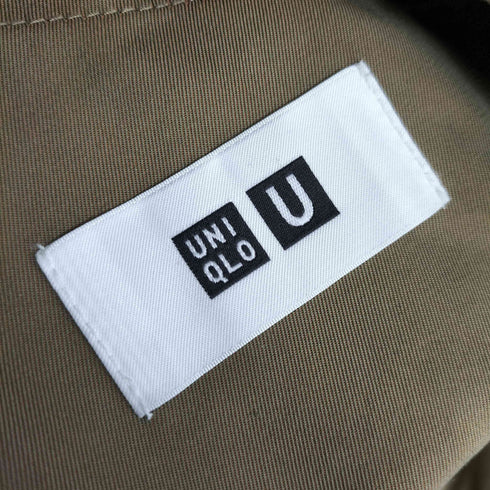 ユニクロユー UNIQLO U オーバーサイズステンカラーコート 玉虫 メンズ JPN:M