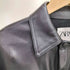 ザラ ZARA フェイクレザー シャツワンピース レディース JPN:S
