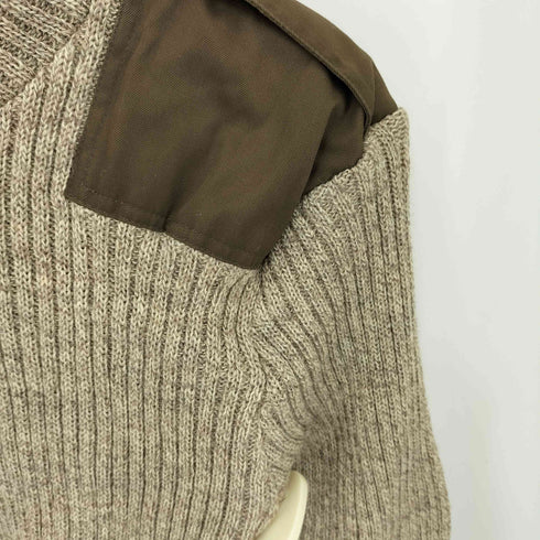 ウーリープーリー The woolly pully ミリタリー コマンド ウール ニットセーター メンズ 42