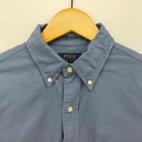ポロラルフローレン POLO RALPH LAUREN ポニー 刺繍 オックスフォード L/S ボタンダウン シャツ メンズ import:M