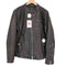 pine al jet leather シープレザー シングルライダースジャケット メンズ import:L